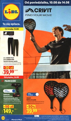 Lidl gazetka od 10.08 do 14.08.2026