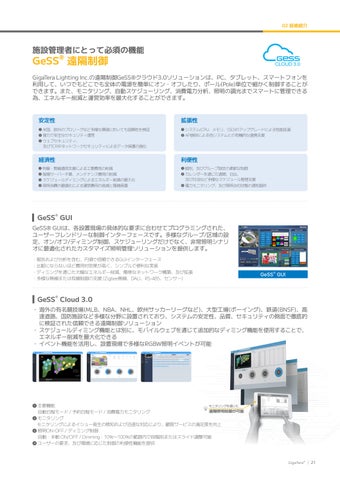 2026 GigaTera Company 型材灯 JP v1.2.2 第 21 页