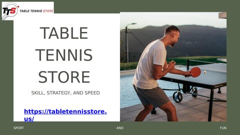 Table Tennis Store