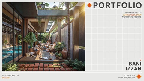 Bani Izzan - Architectural Visualization - Portfolio