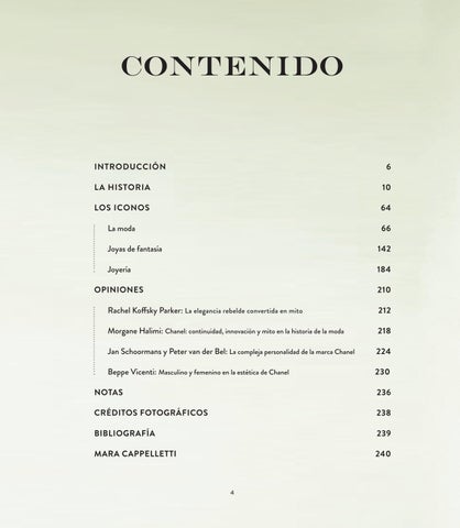 Chanel. Elegancia. Sobriedad. Libertad 第 4 页