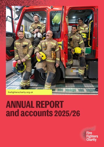 Fire Fighters Charity's Annual Report and Accounts 2026