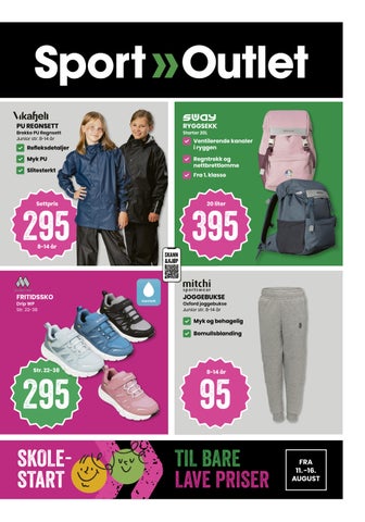 Sport Outlet - Skolestart til bare lave priser