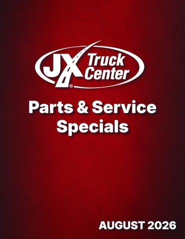 AUG 2026 Parts-Service Specials Flyer