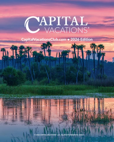 2026 Capital Vacations Club Owners Book