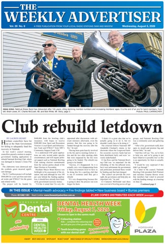 The Weekly Advertiser – Wednesday, August 5, 2026