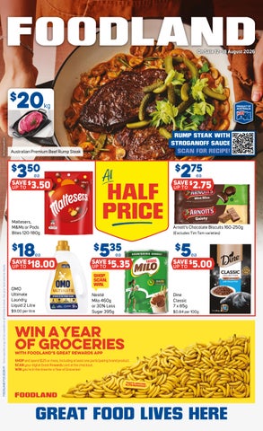 Foodland Week 33 Catalogue 2026