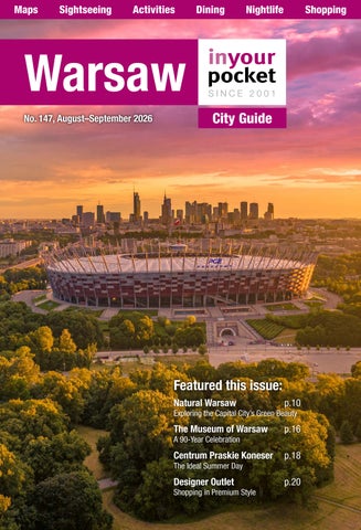 Warsaw In Your Pocket City Guide_Aug-Sept 2026