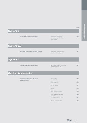 Titus Group Titus 柜 connectors - 目录 英文 第 3 页