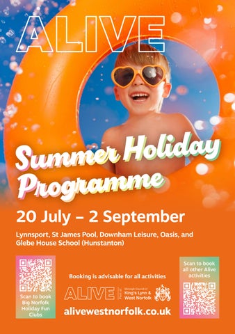Alive Summer Activities 2026 