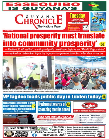 Guyana Chronicle E-Paper 04-08-2026