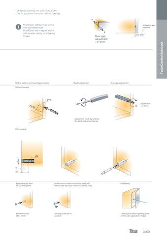 TouchControl Solutions - 家具目录 英文 第 13 页