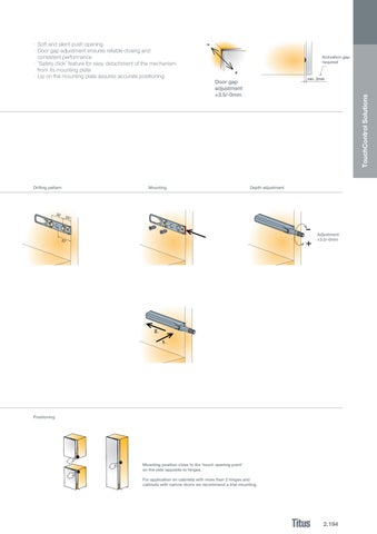 TouchControl Solutions - 家具目录 英文 第 5 页