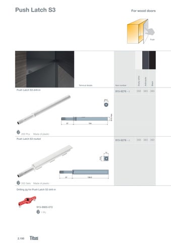 TouchControl Solutions - 家具目录 英文 第 6 页