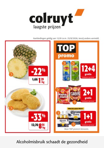 Colruyt Laagste Prijzen - Digitale folder