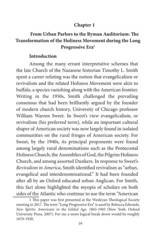 Judgement Morning: Studies in Holiness Radicalism 第 23 页