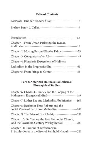 Judgement Morning: Studies in Holiness Radicalism 第 7 页