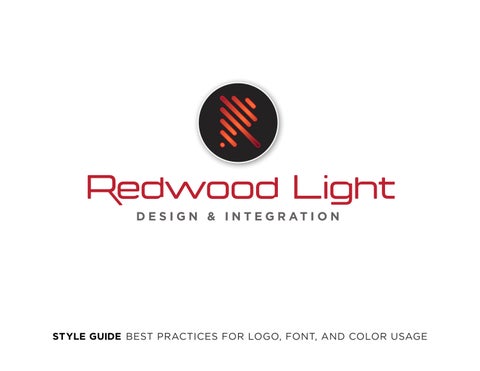 Redwood Light - Style Guide