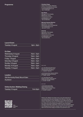 Important Jewels, Watches × 轻奢 配件 , July 2026 第 2 页