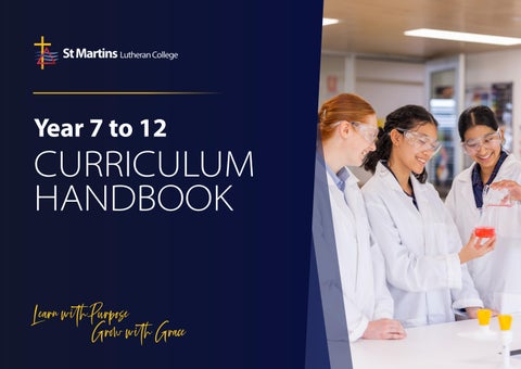 2027 Curriculum Handbook