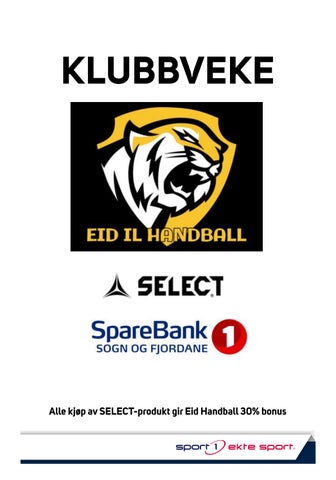Eid Handball SELECT klubbveke
