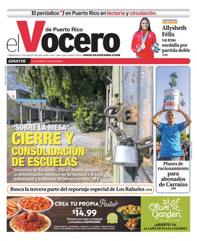 EL VOCERO | Edición miércoles, 5 de agosto de 2026