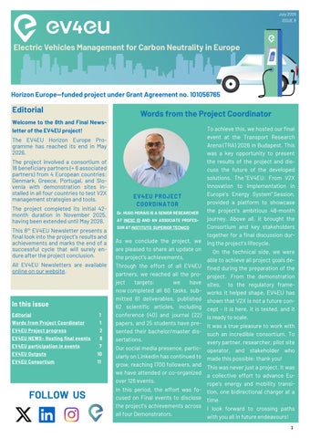 EV4EU FINAL NEWSLETTER | ISSUE 8