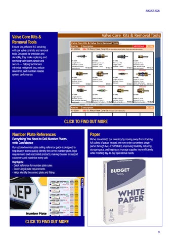 NAPA Auto Parts - The Toolbox - August 2026 第 9 页