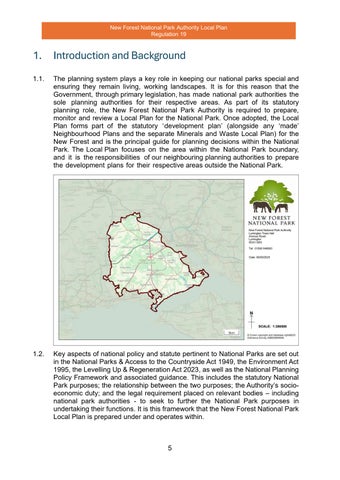 1 INTRO AND BACKGROUND NFNPA Reg 19 draft Local Plan