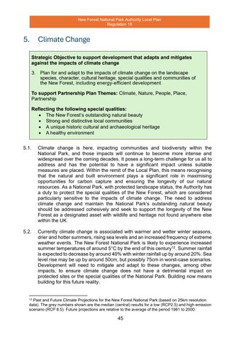 5 CLIMATE CHANGE NFNPA Reg19 draft Local Plan
