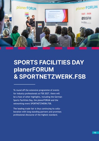 FSB 2027 Exhibitor 指南 第 13 页