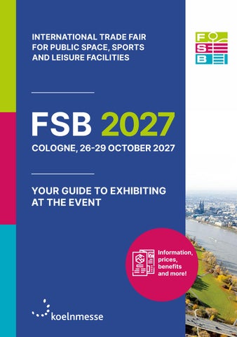 FSB 2027 Exhibitor guide