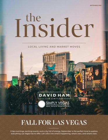 The Insider September - David Ham