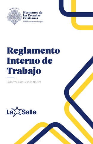 Reglamento Interno de Trabajo – Cuadernillo de Gestión No. 09