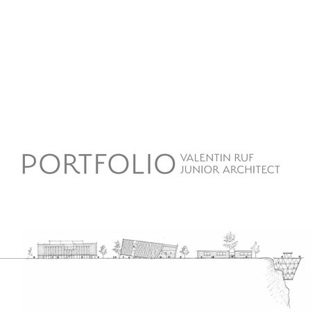 Valentin Ruf | Architecture Portfolio 2026