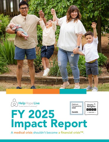 FY 25 Help Hope Live Impact Report