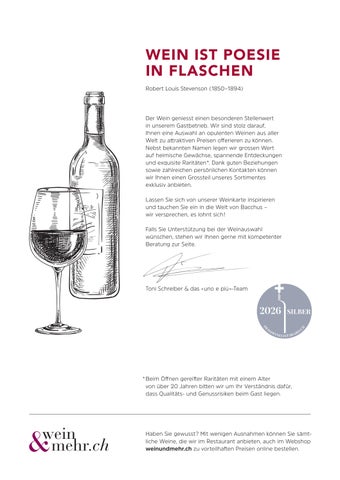 Weinkarte Uno e più