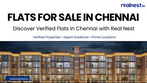 FLATS FOR SALE IN CHENNAI
