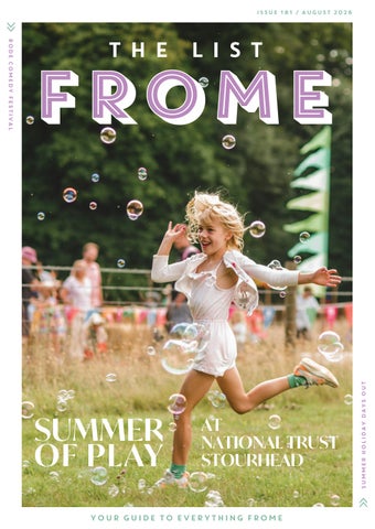 The List Frome - August 2026