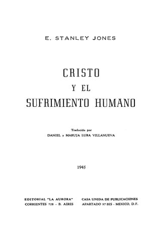Cristo y El Sufrimiento Humano 第 10 页