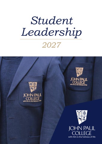 Student Leadership 2027