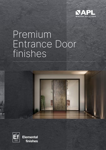 Elemental Finishes Brochure