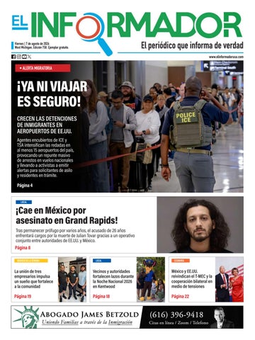 EDICIÓN DEL 7 DE AGOSTO DEL 2026
