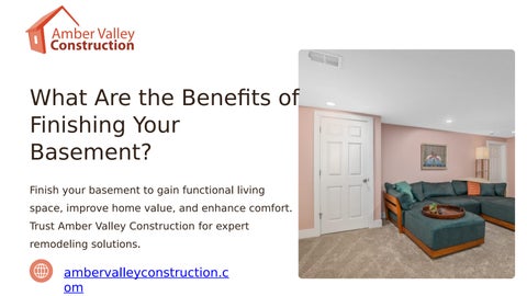 What Are the Benefits of Finishing Your Basement