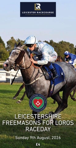 Leicester Racecard - Sunday 9th August