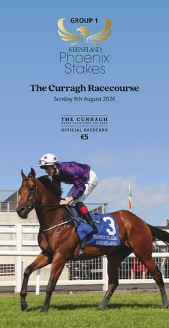Curragh Racecard - Sunday 9th August 