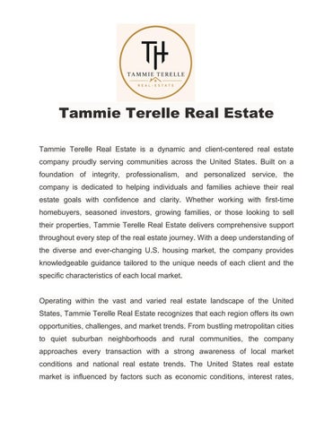 Tammie Terelle Real Estate