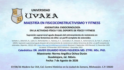 DR. JAVIER EDUARDO ROJAS FIGUEROA / NORMA ANGÉLICA OCHOA DURÁN