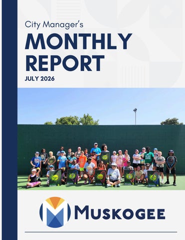 July 2026 City Manager Report