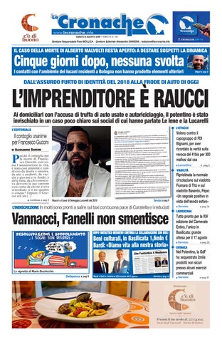 Cronache del 8 agosto 2026